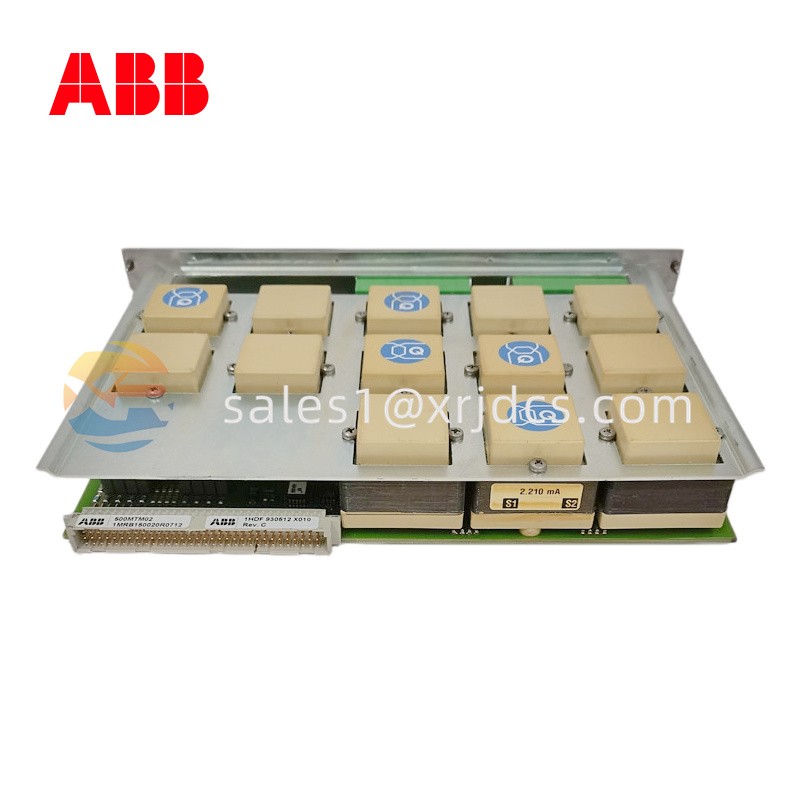 ABB 500MTM02 1MRB150020R0712 – Advanced Motor Temperature Monitoring Module3